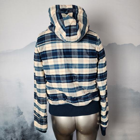 Roxy Quilted Padded Hooded Jacket | Girl's Large - Picture 13 of 16